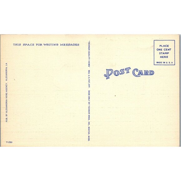 Postcard, After Retreat, Militaria, Army, Soldiers, Louisiana - Picture 2 of 2